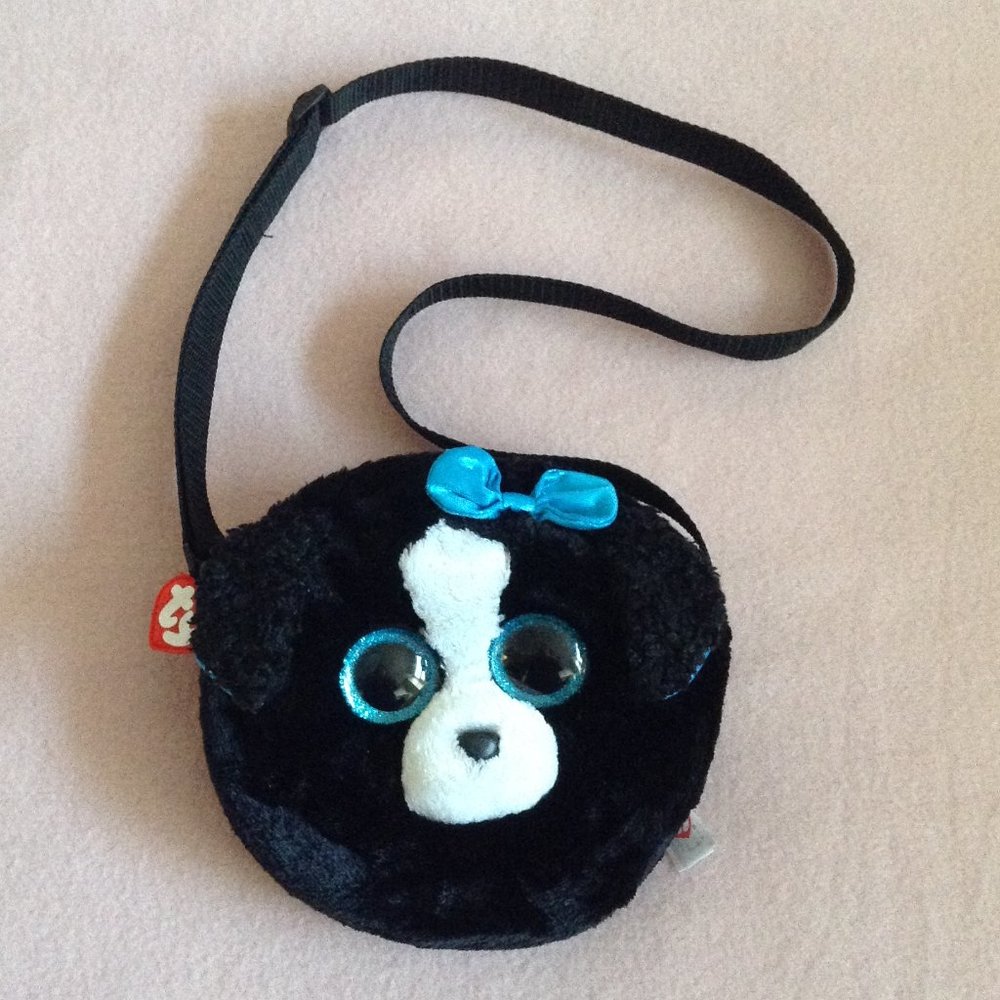 Ty Beanie Boo Purse -- Tracey the Dog